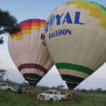 Hot air balloon akagera National park